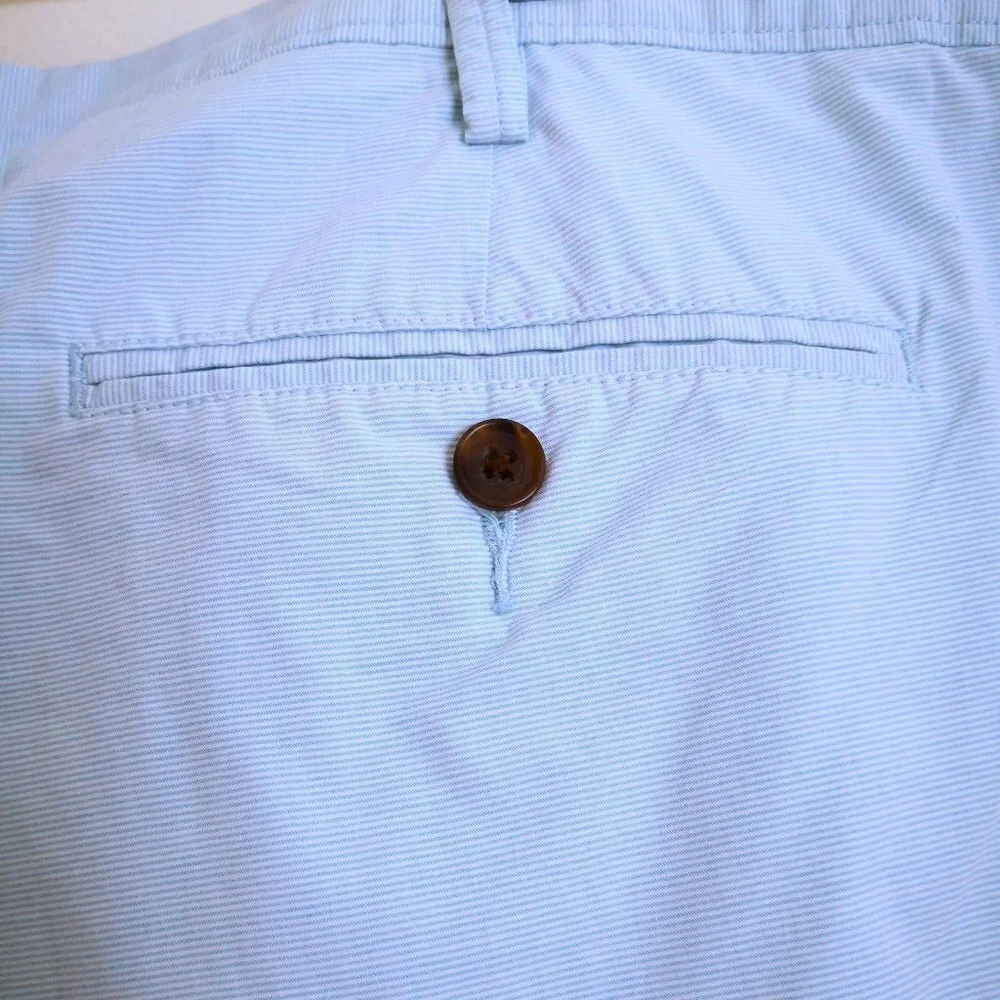 J. Crew Rivington Cotton Pinstripe‎ Shorts Mint Size 38W